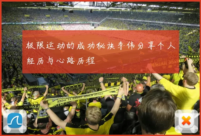极限运动的成功秘诀李伟分享个人经历与心路历程
